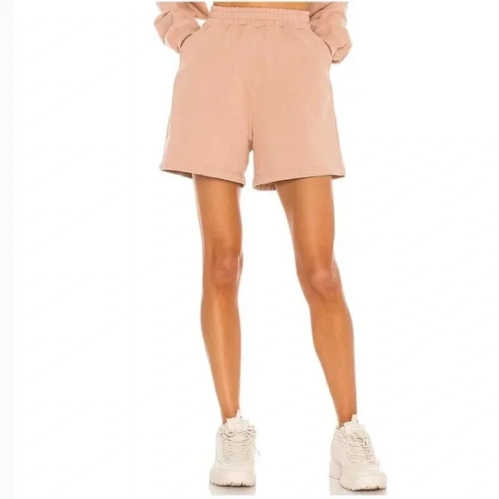 Revolve SIXTHREESEVEN The Sweat Short in Cocoa Size Small - Picture 1 of 5